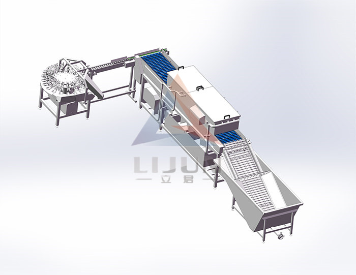 LJ-8000 separatio egg washing machine production line