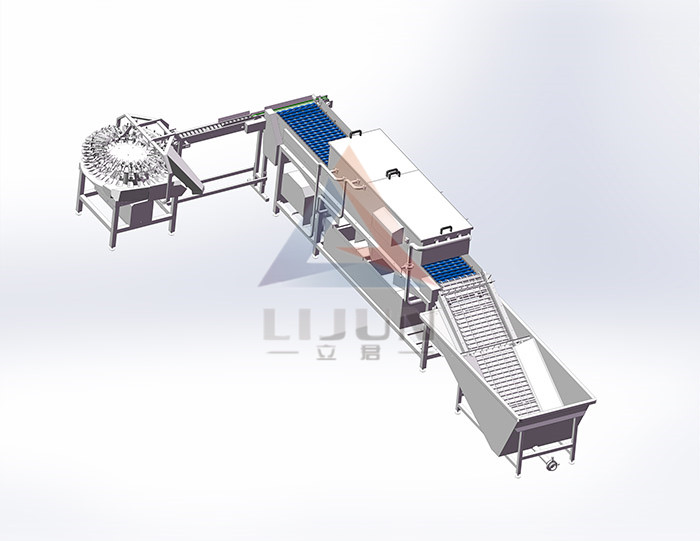 LJ-10000 Separation Egg Washing Machine Production Line