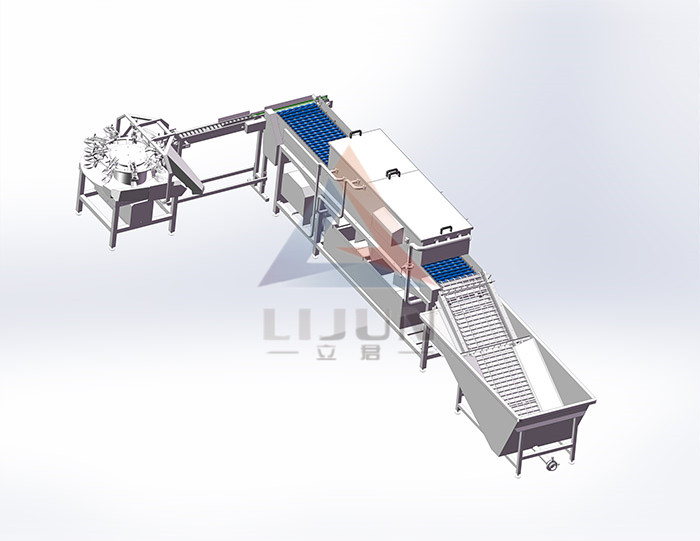 LJ-4000 Separation Egg Washing Machine Production Line