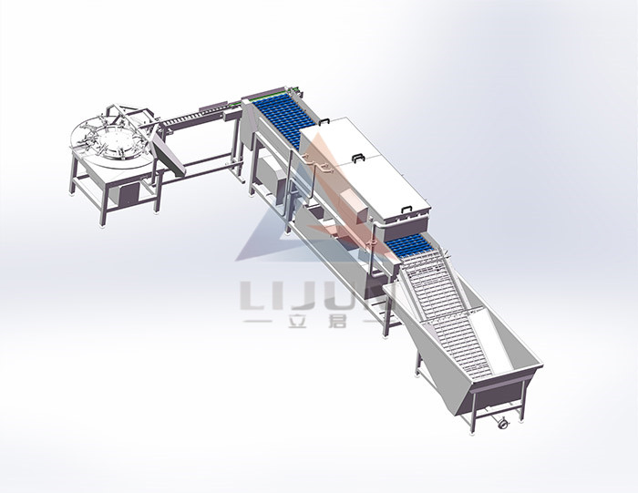 LJ-4000 whole egg washing machine production line