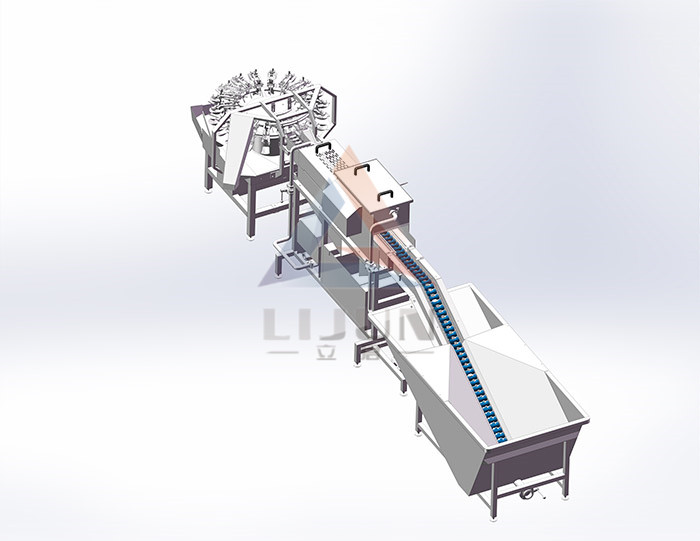 LJ – Single lane 8000 separation production line