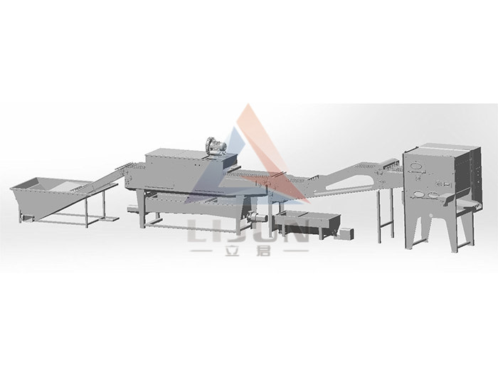 5-rows egg breaking processing line (without separation)