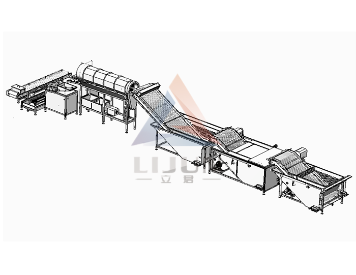 LJ-500kg Quail Egg Production Line